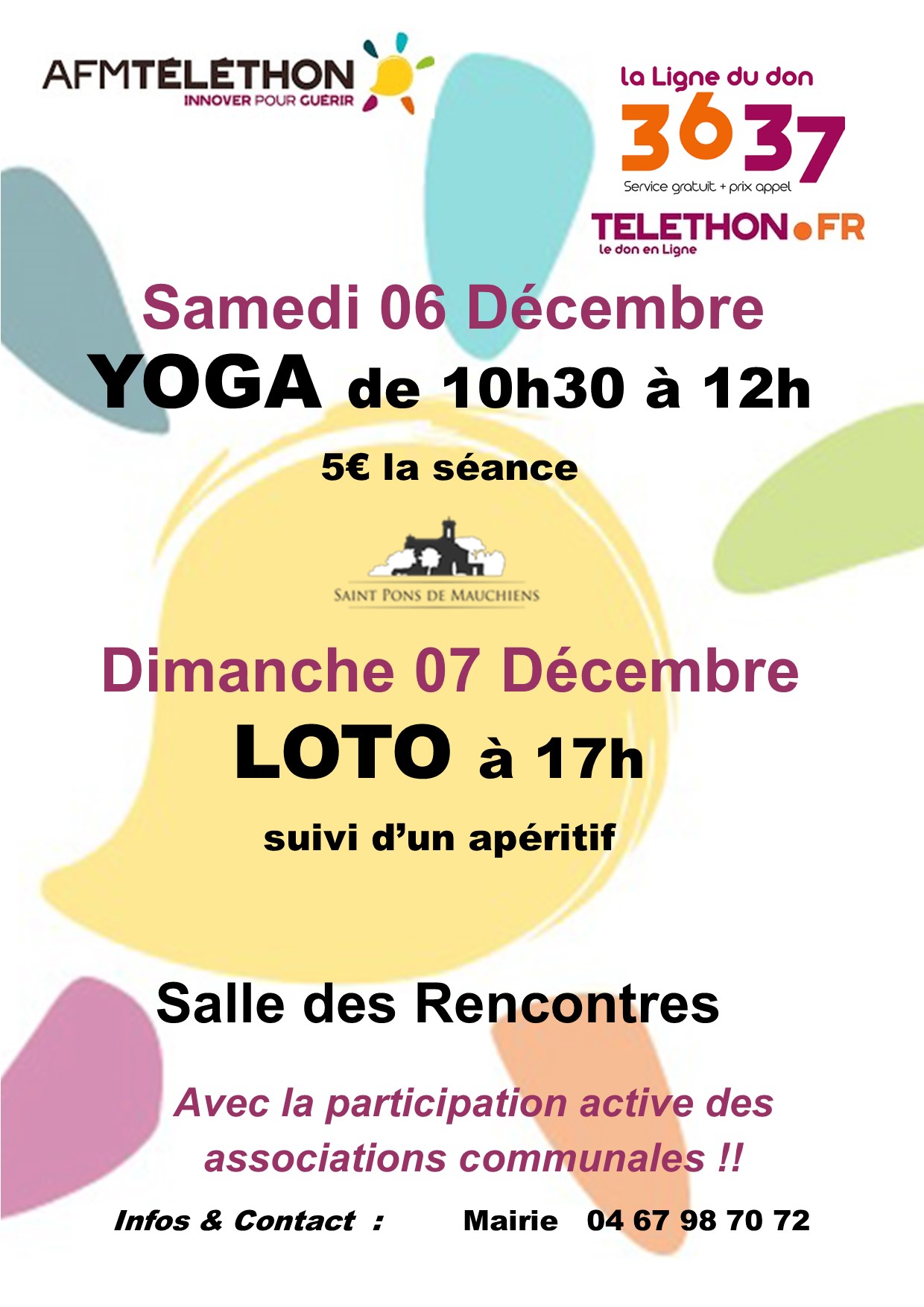 téléthon saint pons